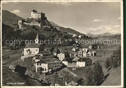 Tarasp mit Schloss Kat. Tarasp