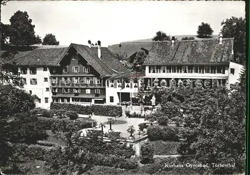 Turbenthal H. Kunz Schlunegger Kurhaus Gyrenbad Kat. Turbenthal