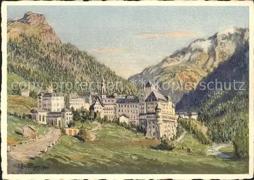 Pontresina K?nstlerkarte Kat. Pontresina