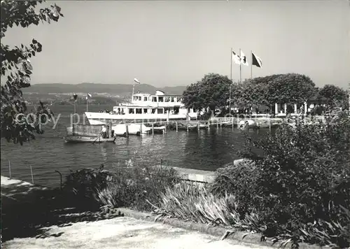 Maennedorf Zuerichsee Schiff Kat. Maennedorf