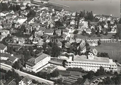 Waedenswil Fliegeraufnahme Krankenhaus Kat. Waedenswil