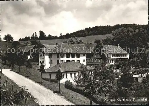 Turbenthal Kurhaus Gyrenbad Schlunegger und Kunz Kat. Turbenthal