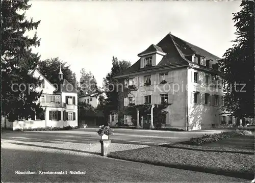 Rueschlikon Krankenanstalt Nidelbad Kat. Rueschlikon