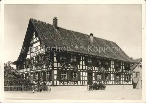 Rafz Gasthaus zum goldenen Kreuz Kat. Rafz