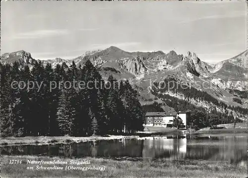 Schwendisee Naturfreundehaus Seegueetli Kat. Wildhaus