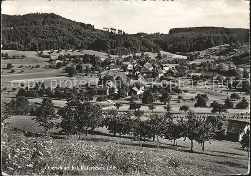 Raeterschen Panorama Oberschlatt Kat. Raeterschen