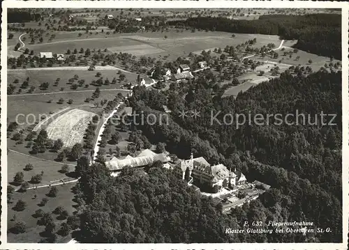 Oberbueren Kloster Glattburg Fliegeraufnahme Kat. Oberbueren