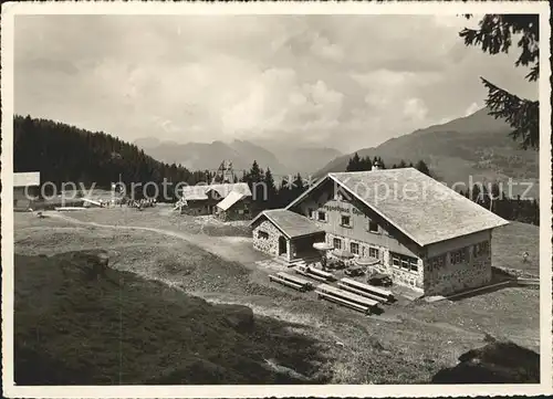 Alt St Johann Berggasthaus Churfirsten Sellamatt Kat. Alt St Johann