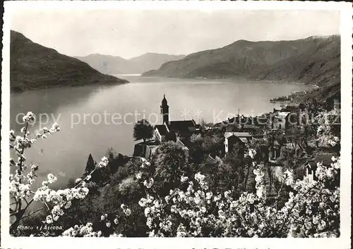 Ronco TI Panorama Lago Maggiore / Ronco /Bz. Locarno