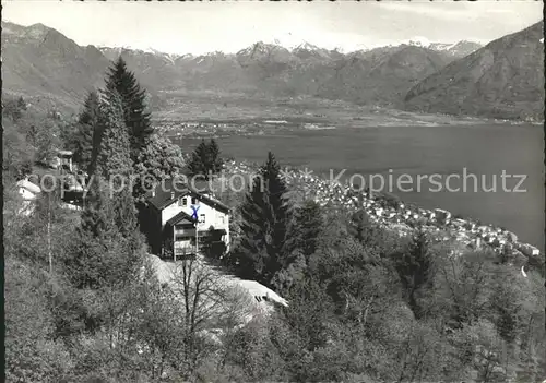 Orselina TI Bergheim Panorama / Orselina /Bz. Locarno