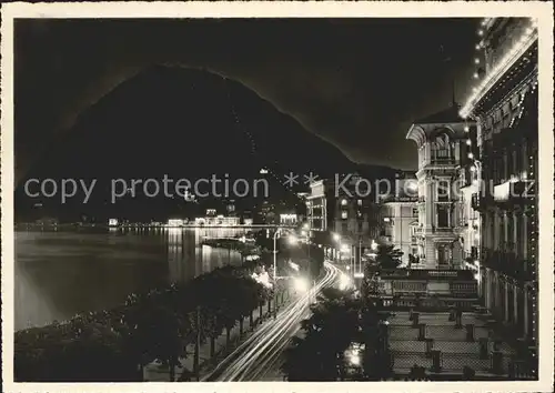 Lugano TI Quai e San Salvatore Kat. Lugano