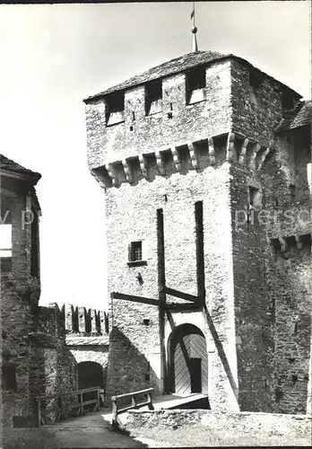 Bellinzona Ponte Levatoio Castello Monte Bello Kat. Bellinzona