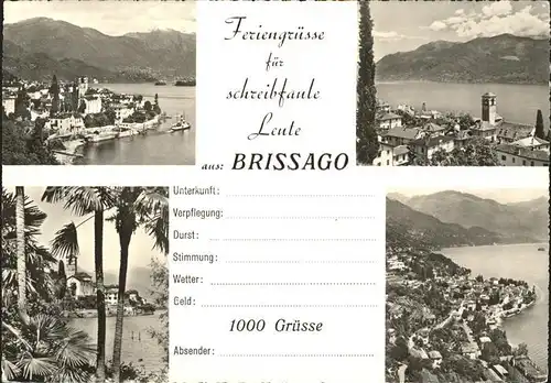 Brissago Teilansichten Lago Maggiore / Brissago /Bz. Locarno