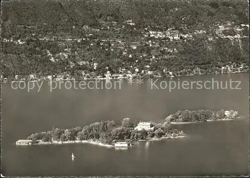 Isole di Brissago Aerofoto Kat. Isole di Brissago