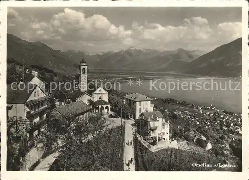 Orselina TI Panorama / Orselina /Bz. Locarno