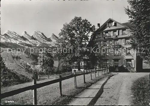 Unterwasser Toggenburg Kurhaus Halde Kat. Unterwasser