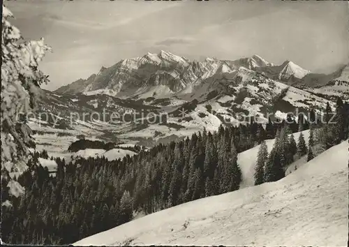 Tanzboden SG Blick zum Alpstein Kat. Tanzboden