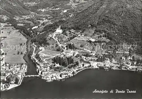 Ponte Tresa Aerofoto Kat. Ponte Tresa