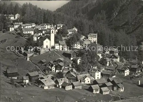 Bosco Gurin Aerofoto Kat. Bosco Gurin