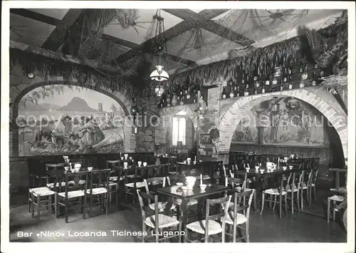 Lugano TI Bar Nino Locanda Kat. Lugano