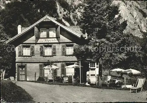 Walenstadtberg Kurhaus Alpenhof Kat. Walenstadtberg
