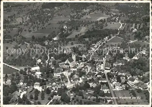 Waldkirch SG Fliegeraufnahme Kat. Waldkirch