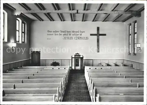 Oberaegeri Laendli Kirche Inneres Kat. Oberaegeri