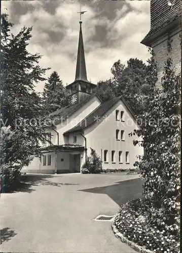 Oberaegeri Kuranstalt Laendi Kirchlein Kat. Oberaegeri