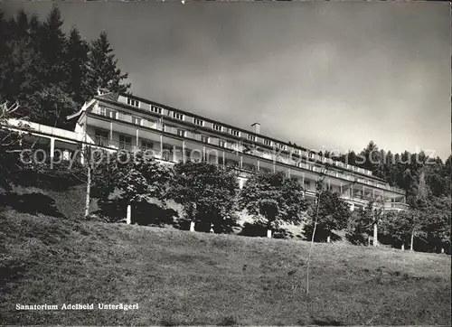 Unteraegeri Sanatorium Adelheid Kat. Unteraegeri