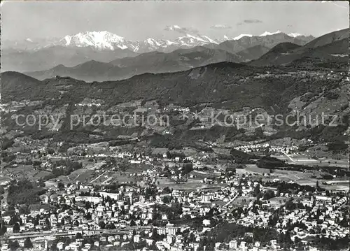 Monte Bre Lugano Panorama Kat. Monte Bre