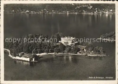 Isole di Brissago Aerofoto Kat. Isole di Brissago