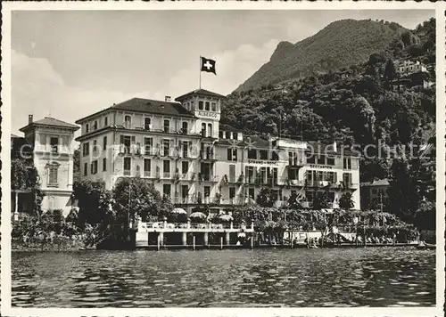Lugano TI Strandhotel Seegarten Lido Kat. Lugano