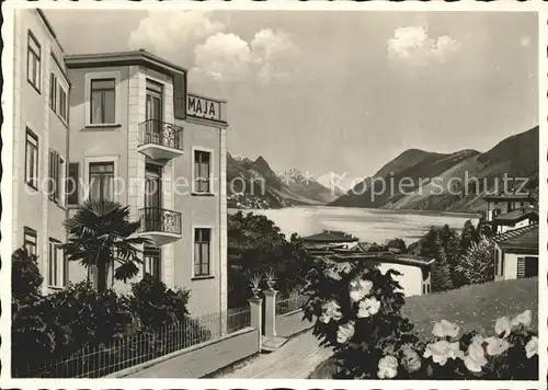 Paradiso Lago di Lugano Hotel Pension Villa Maja Kat. Paradiso