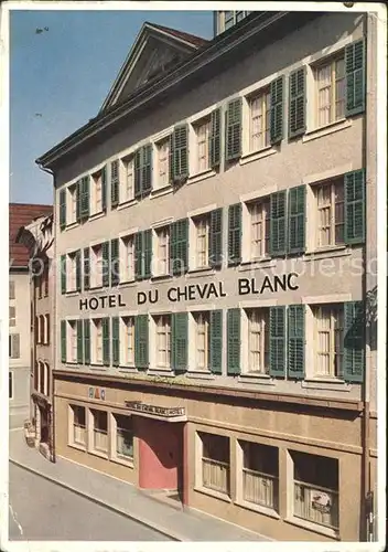 Porrentruy Hotel du Cheval Blanc Kat. Porrentruy