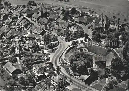 Avenches Vue aerienne Kat. Avenches