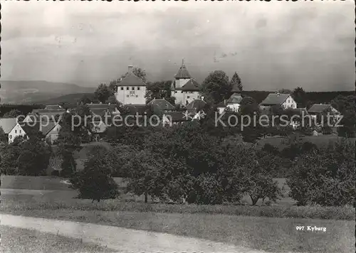 Kyburg Teilansicht Schloss Kat. Kyburg