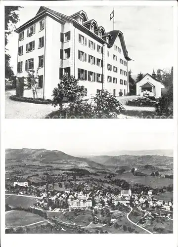 Menzingen Zug Erholungsheim Schwandegg Panorama Kat. Menzingen