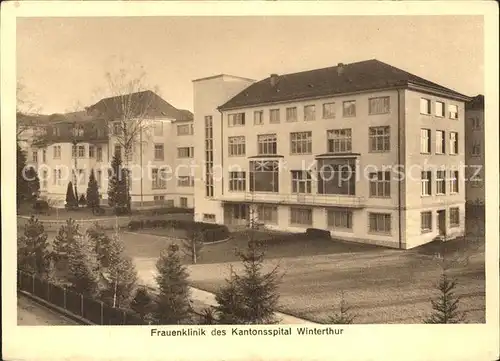 Winterthur Frauenklinik des Kantonsspitals Kat. Winterthur