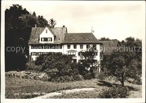 Hirzel Horgen Meta Heusser Heim Kat. Hirzel