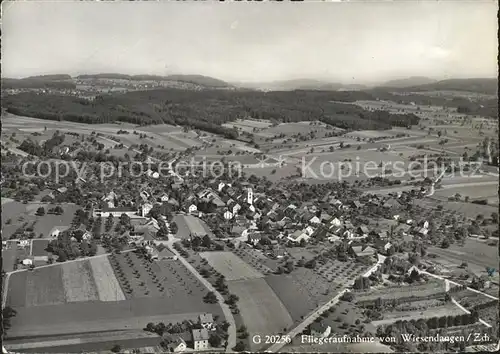 Wiesendangen Fliegeraufnahme Kat. Wiesendangen