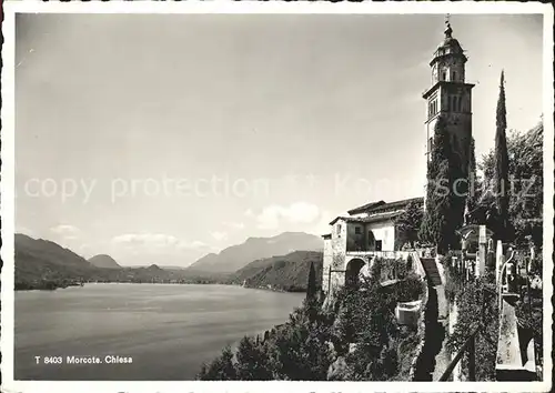 Morcote TI Chiesa Lago di Lugano / Morcote /Bz. Lugano