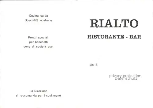 Muralto TI Rialto Restaurant Bar / Muralto Locarno /Bz. Locarno
