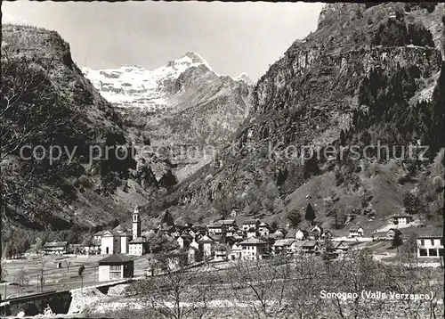 Sonogno Valle Verzasca  Kat. Sonogno