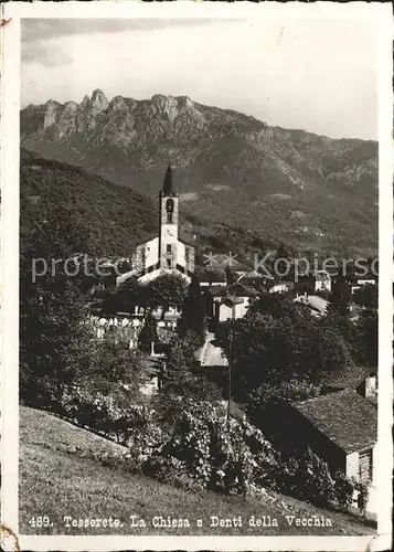 Tesserete Chiesa e Denti della Vecchia Kat. Tesserete