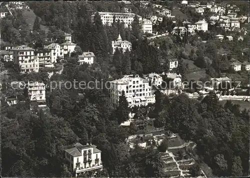 Orselina TI Fliegeraufnahme Erholungsheim Montesana / Orselina /Bz. Locarno