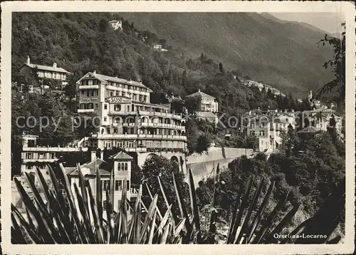 Orselina TI Hotel al Sasso / Orselina /Bz. Locarno