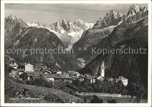 Soglio mit Scioragruppe Kat. Soglio