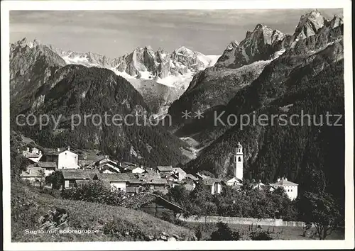 Soglio mit Scioragruppe Kat. Soglio