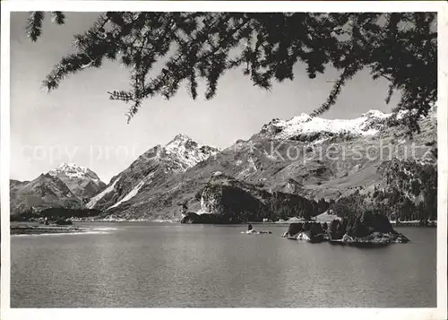 Silsersee mit Maloja Kat. Sils Maria