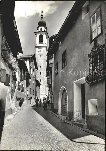 Samedan Dorfpartie Kat. Samedan